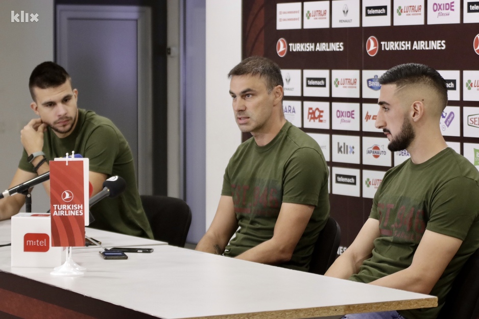 Konferencija za medije FK Sarajevo: Želimo osvojiti tri boda protiv Leotara (Foto: T. S./Klix.ba)