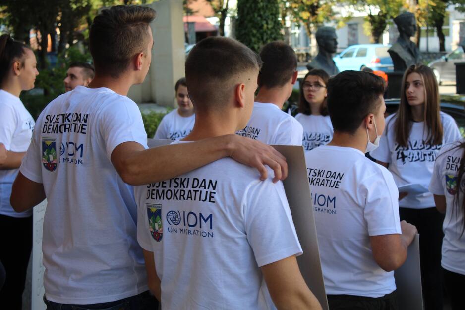 Mladi u Bosanskom Petrovcu ukazali na probleme koje imaju (Foto: IOM)