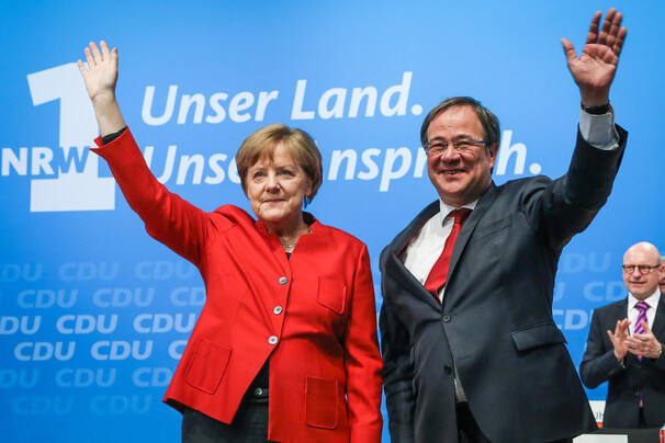 Angela Merkel i Armin Laschet