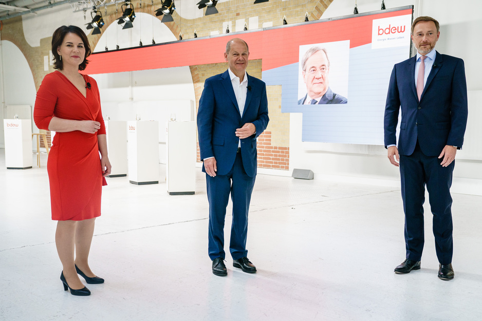 Čelnici Zelenih, SPD-a i FDP-a (Foto: EPA-EFE)