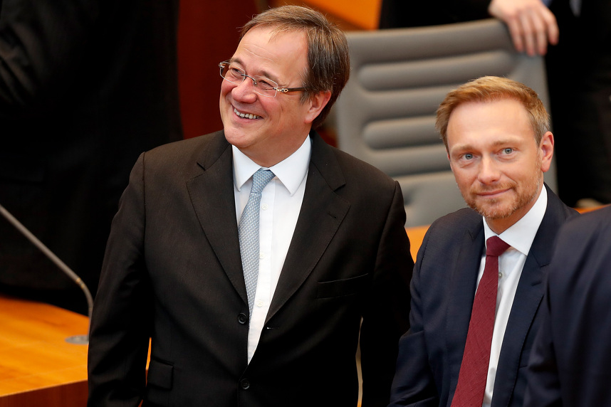 Armin Laschet i Christian Lindner (Foto: EPA-EFE)