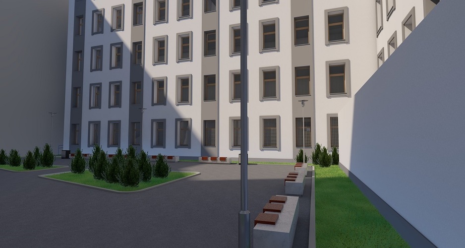 Projektno rješenje rekonstrukcije zgrade KPZ Miljacka