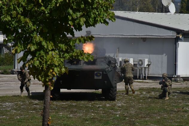 Detalj s vježbe (Foto: Ministarstvo odbrane BiH)