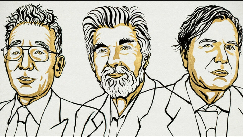 Syukuro Manabe, Klaus Hasselmann i Giorgio Paris