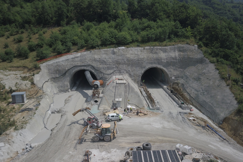Novi tunel u izgradnji (Foto: Autoceste FBiH)
