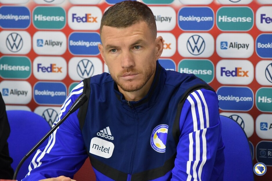 Džeko optimističan pred duel