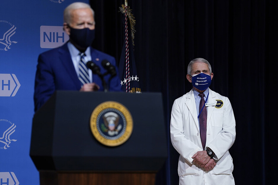 Joe Biden i dr. Anthony Fauci
