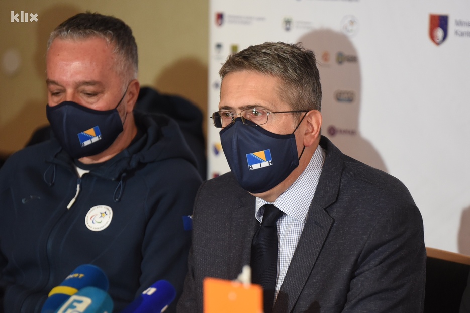 Ministar kulture i sporta Kantona Sarajevo Samir Avdić (Foto: T. S./Klix.ba)
