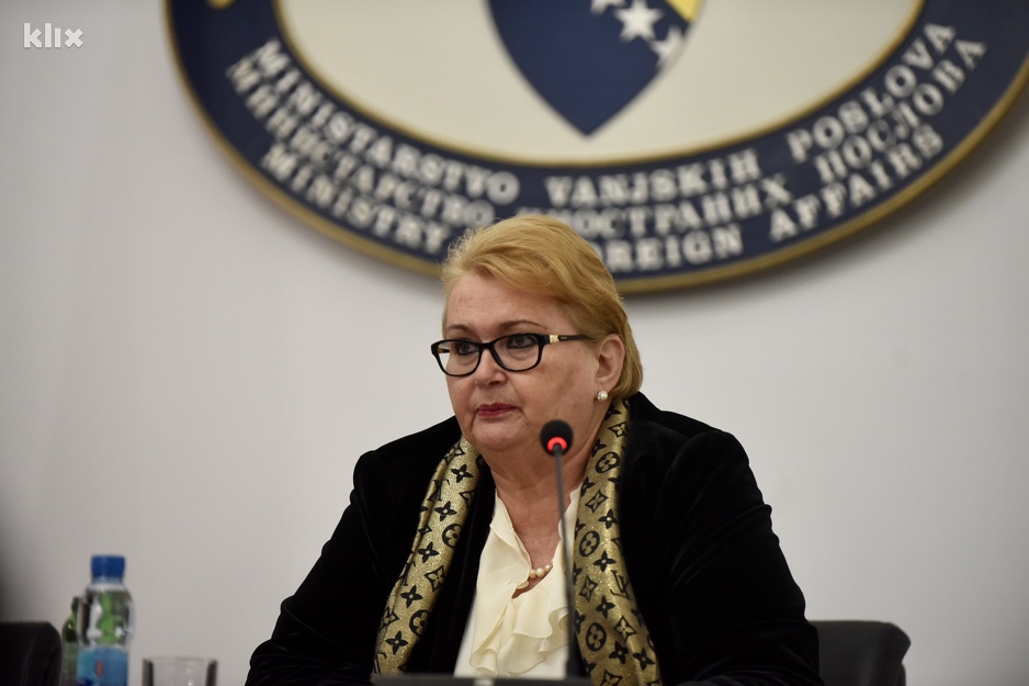 Ministrica vanjskih poslova Bisera Turković (Foto: T. S./Klix.ba)