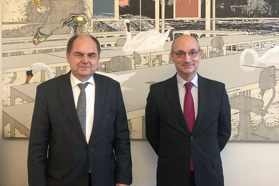 Christian Schmidt i Frédéric Mondoloni