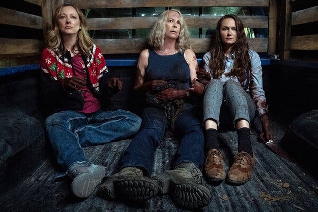 Judy Greer, Jamie Lee Curtis i Andi Matichak u filmu