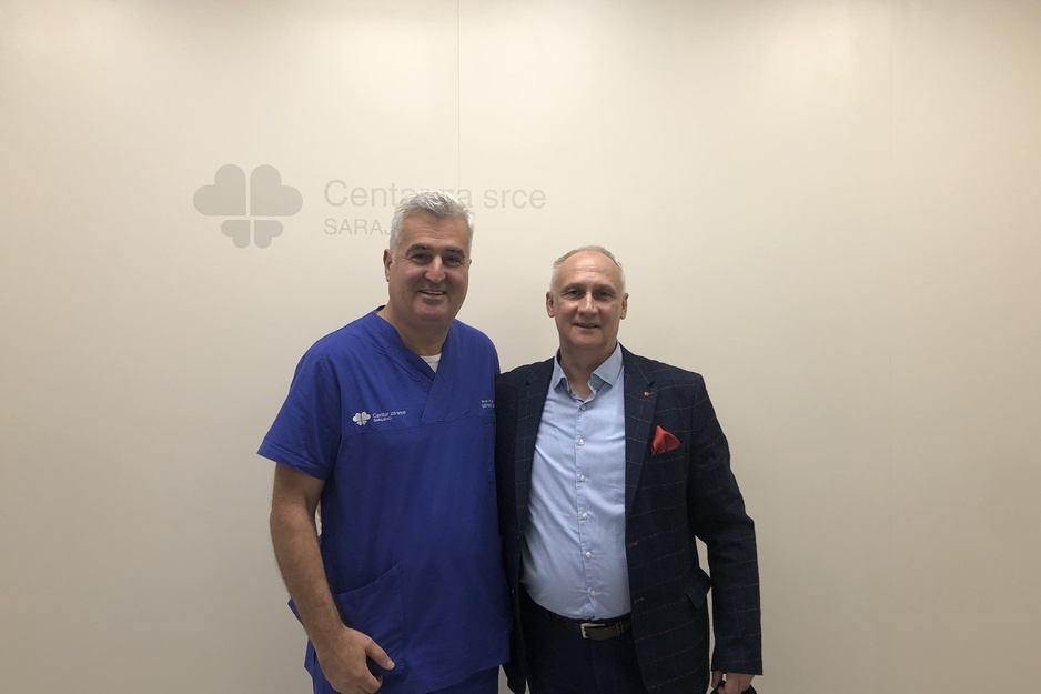 Doktor Mirsad Kacila i ministar Haris Vranić