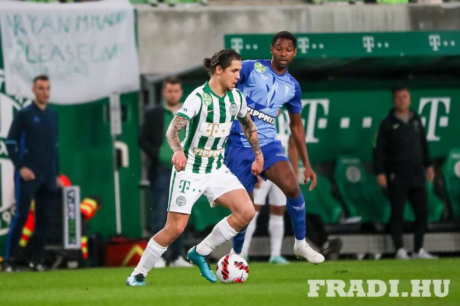 Muhamed Bešić u dresu Ferencvaroša s novom frizurom