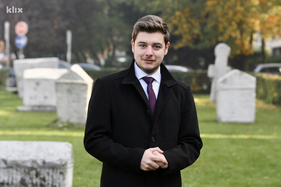 Šačić: Ako možemo govoriti o ideologiji umjetnika, mislim da je to prvenstveno ideja čovjeka (Foto: D. S./Klix.ba)