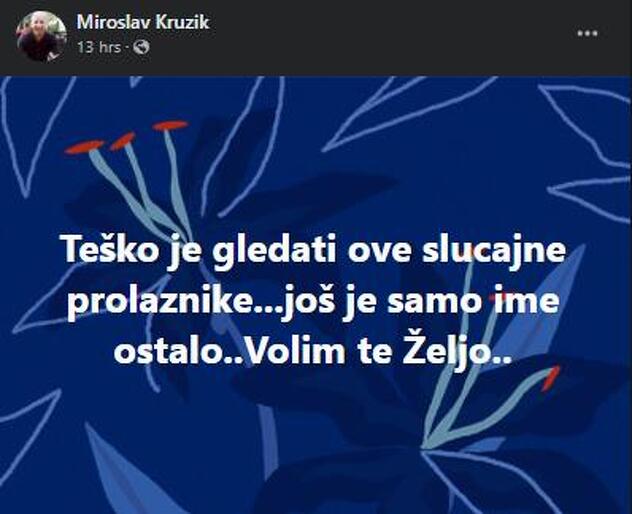 Objava Kružika na Facebooku