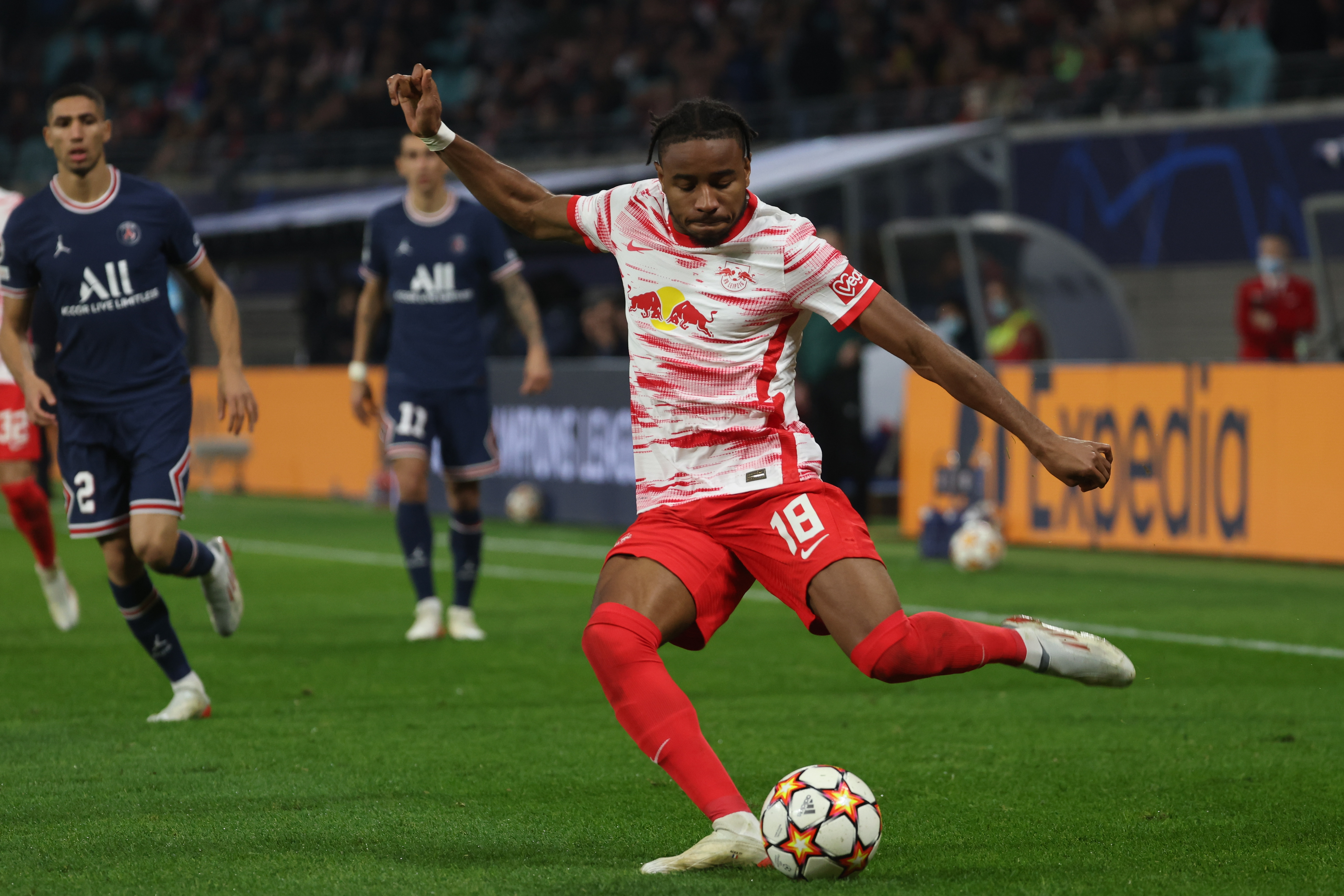 Leipzig - PSG (Foto: EPA-EFE)