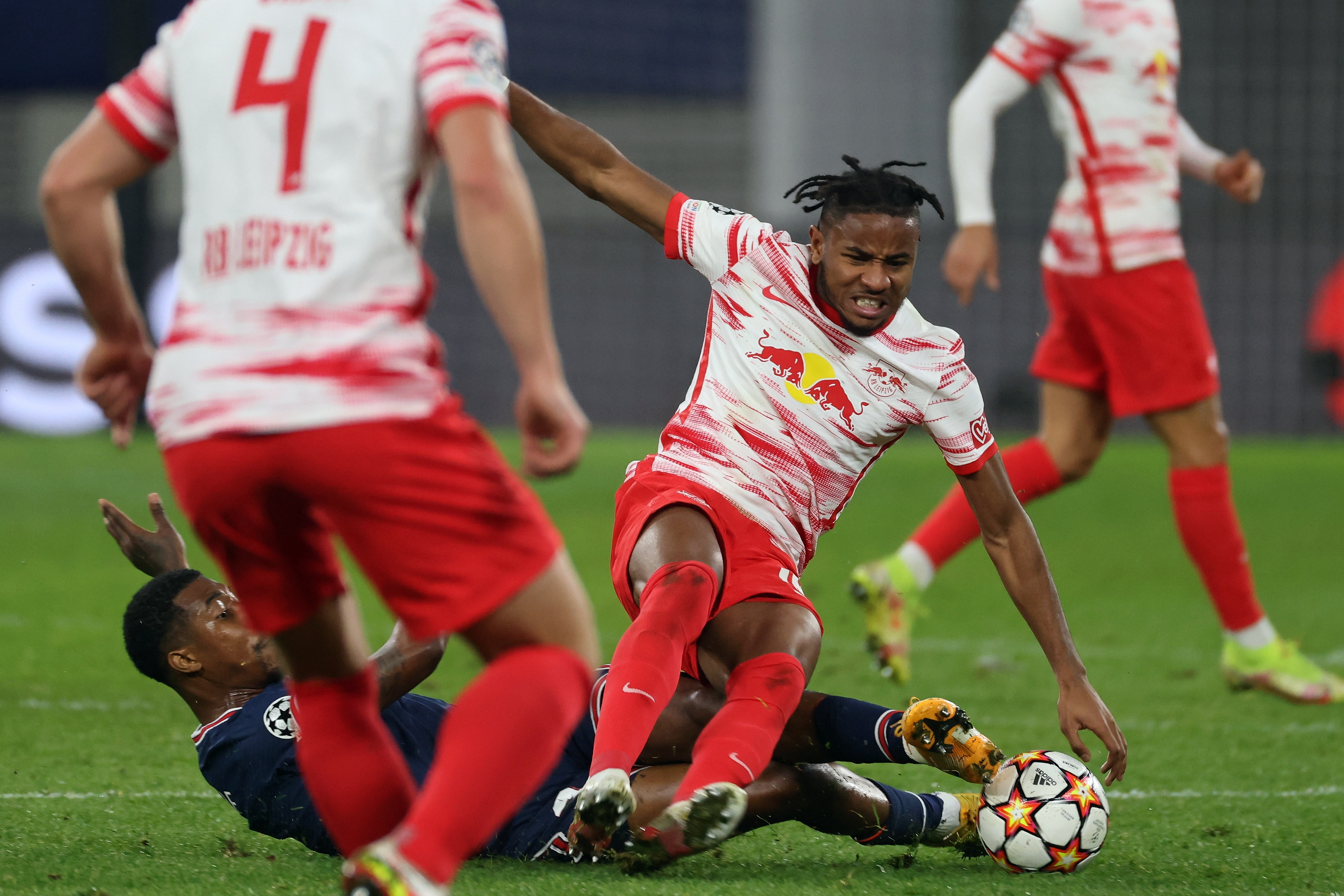 Leipzig - PSG (Foto: EPA-EFE)