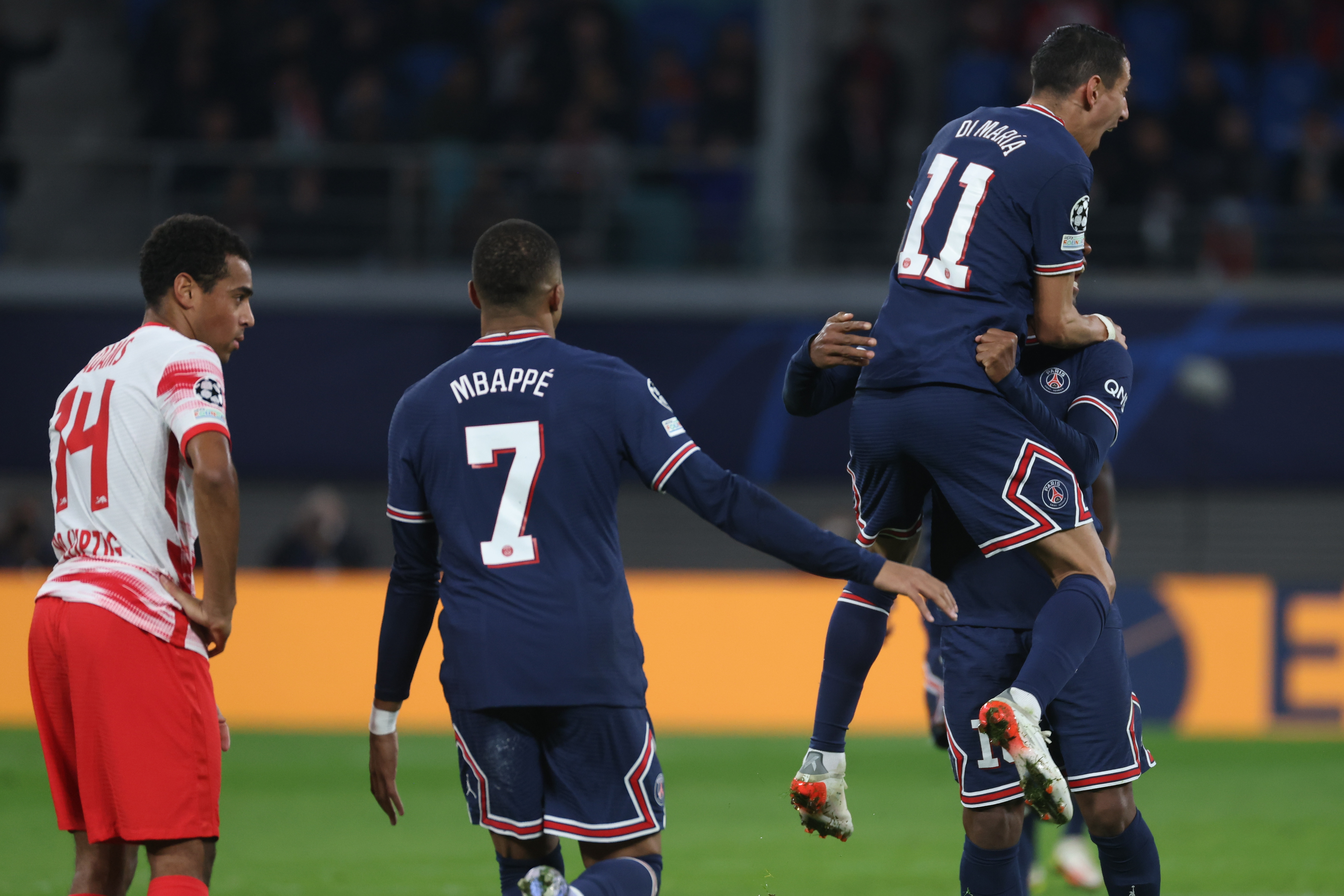 Leipzig - PSG (Foto: EPA-EFE)