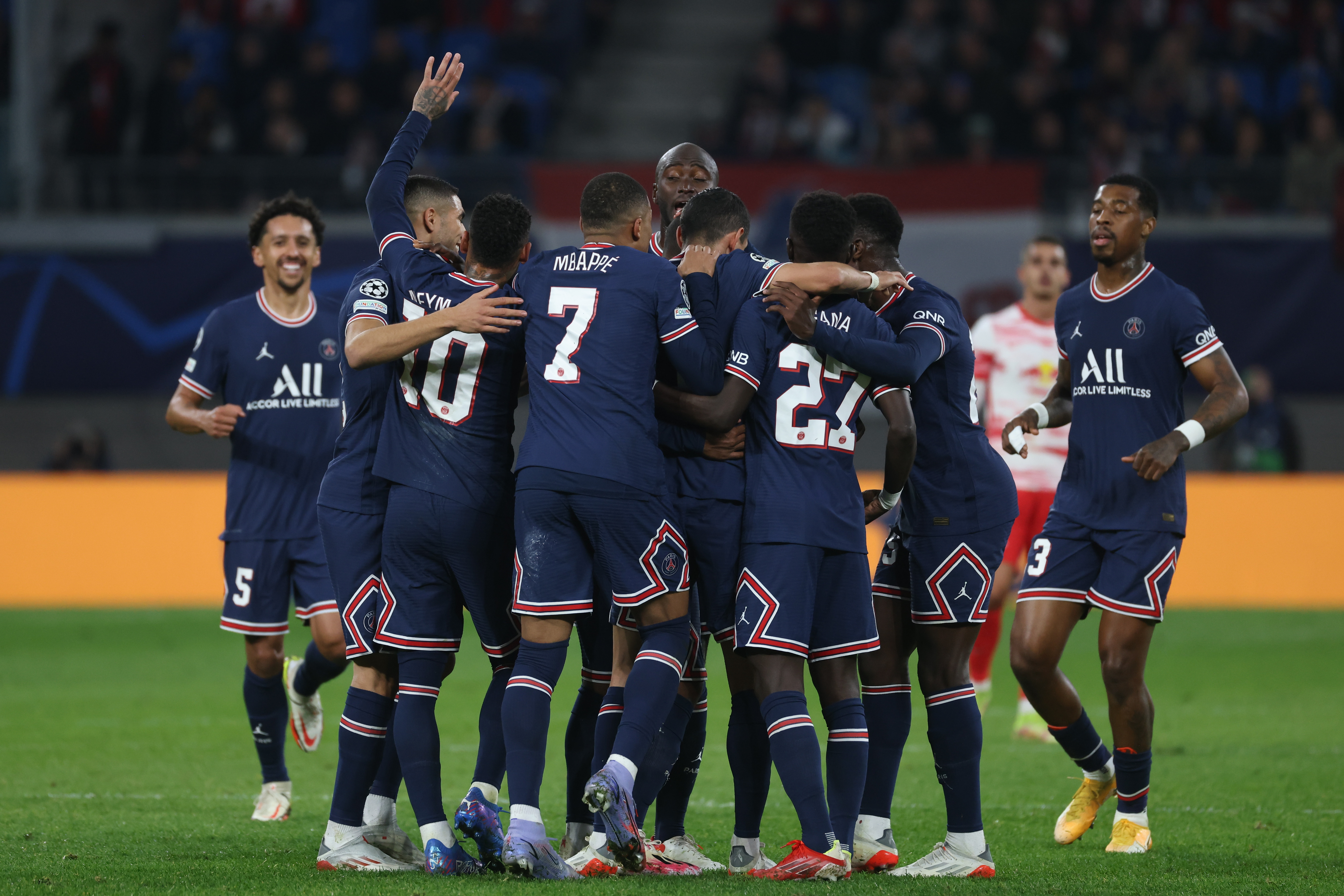 Leipzig - PSG (Foto: EPA-EFE)