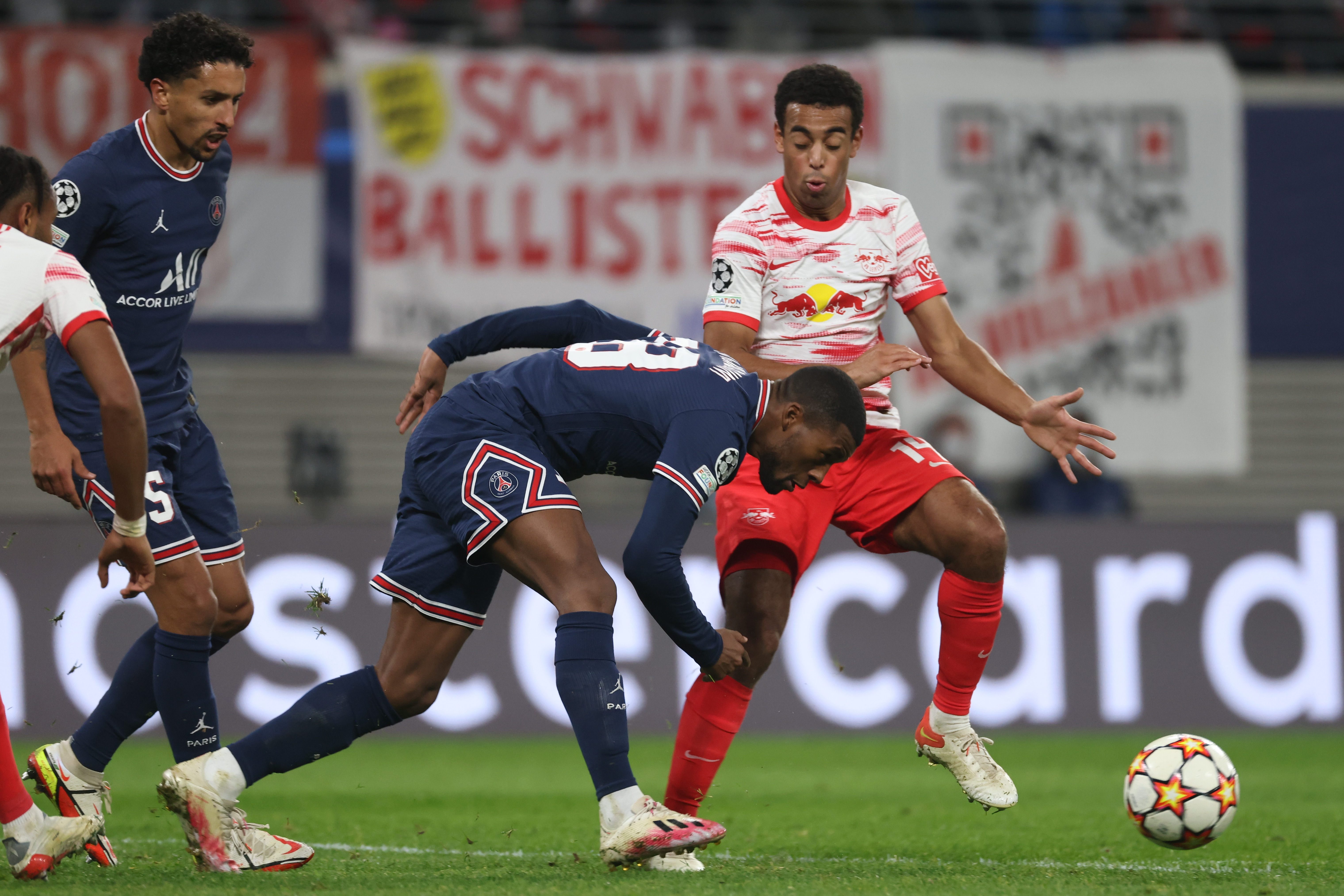 Leipzig - PSG (Foto: EPA-EFE)