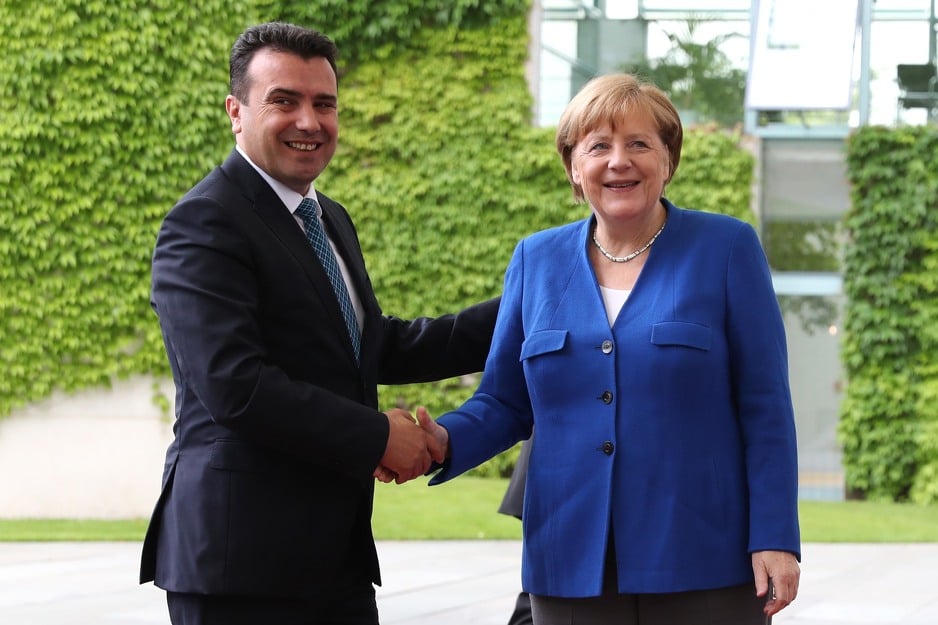 Merkel podržala promjenu imena Makedonije (Foto: EPA-EFE)
