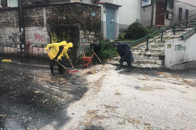 Očišćeni odvodi u pojedinim starogradskim ulicama (Foto: Općina Stari Grad)