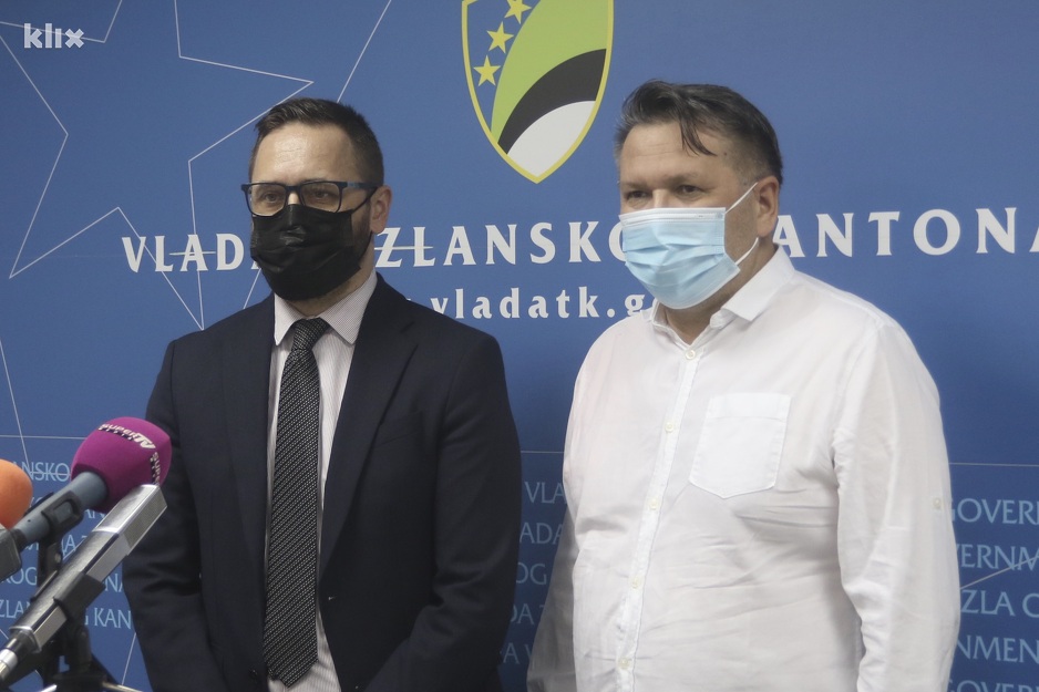 Božo Jurić i Nijaz Tihić (Foto: A. K./Klix.ba)