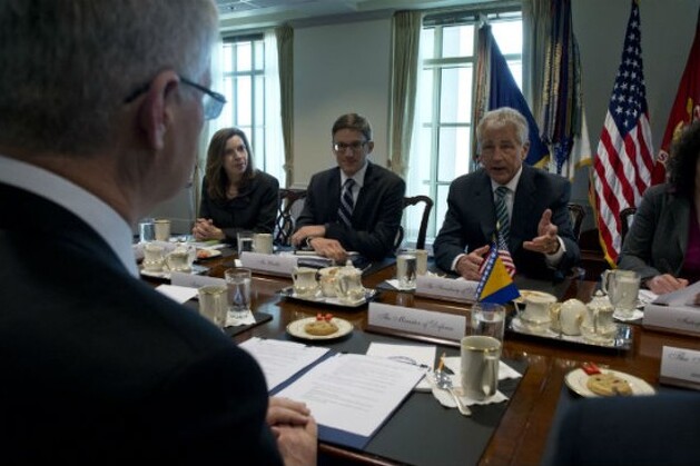 Sastanak ministara odbrane SAD-a i BiH 2013. godine (Foto: Erin A. Kirk-Cuomo)