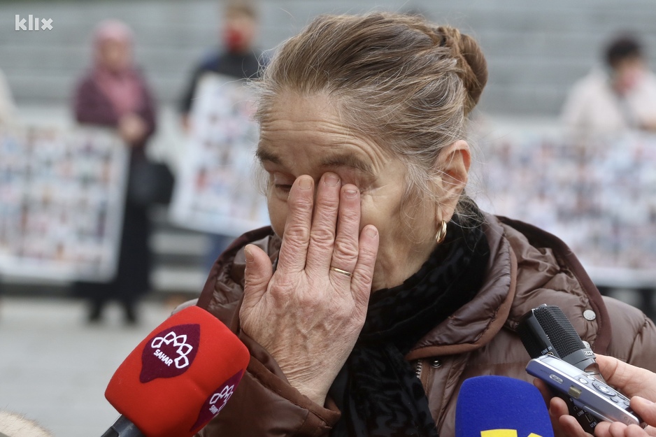 Habiba Mašić kroz suze je pričala o Hajri Ćatić (Foto: A. K./Klix.ba)
