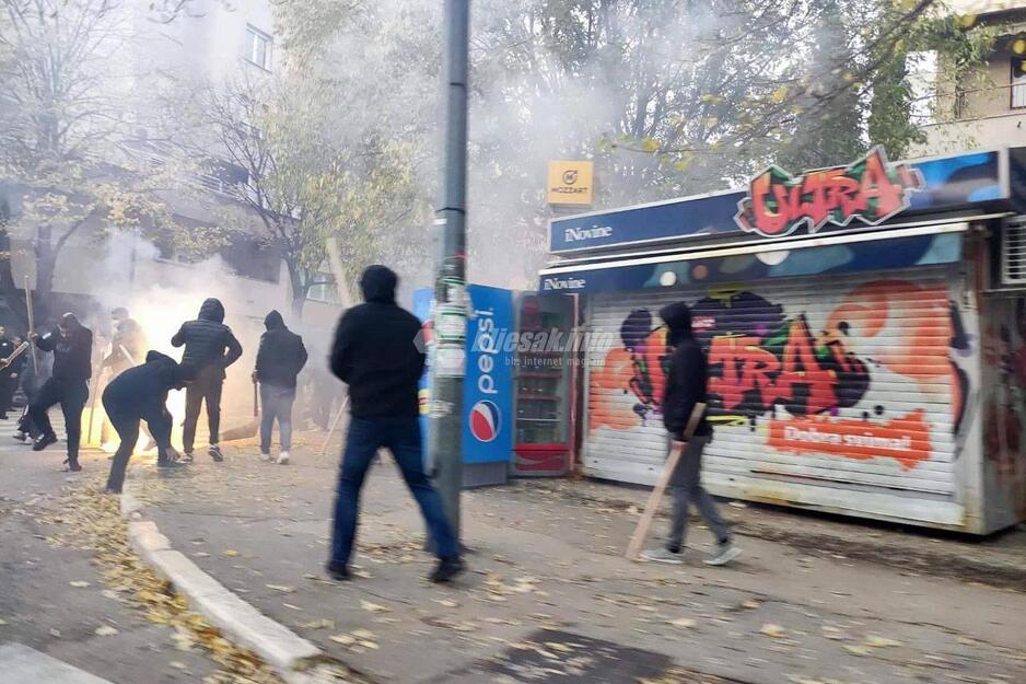 Neredi u Mostaru (Foto: Bljesak.info)