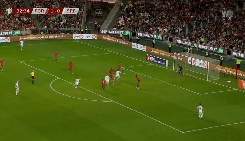 Trenutak kada je Tadić pogodio za poravnanje Srbije