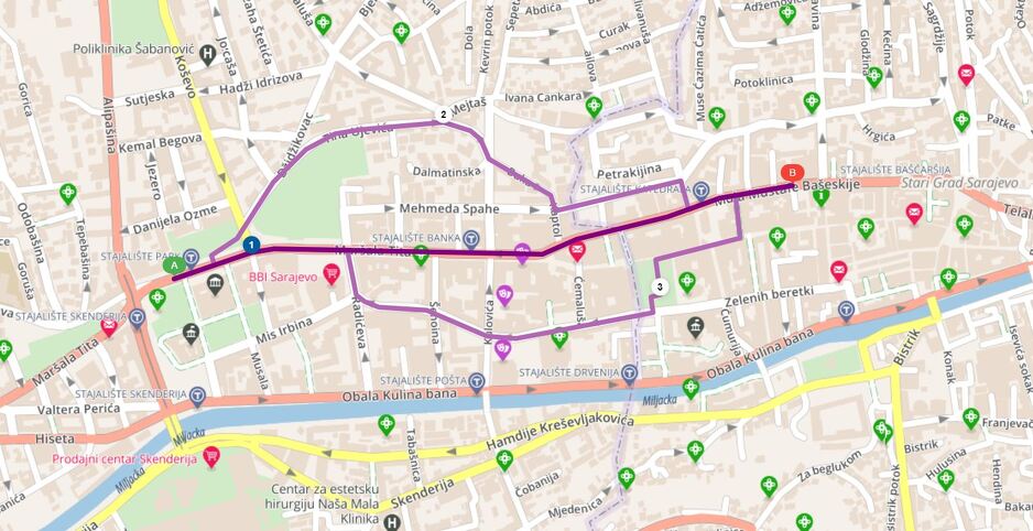 Ulica Maršala Tita u Sarajevu