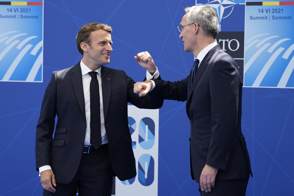 Apakah Macron akan keluar dari NATO?  (Foto: EPA-EFE)
