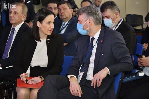 Benjamina Karić i Edin Forto (Foto: I. Š./Klix.ba)