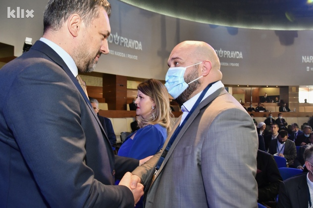 Konaković i Adnan Šteta (Foto: I. Š./Klix.ba)