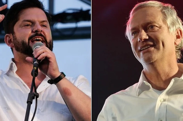 Gabriel Borić i Jose Antonio Kast (Foto: EPA-EFE)