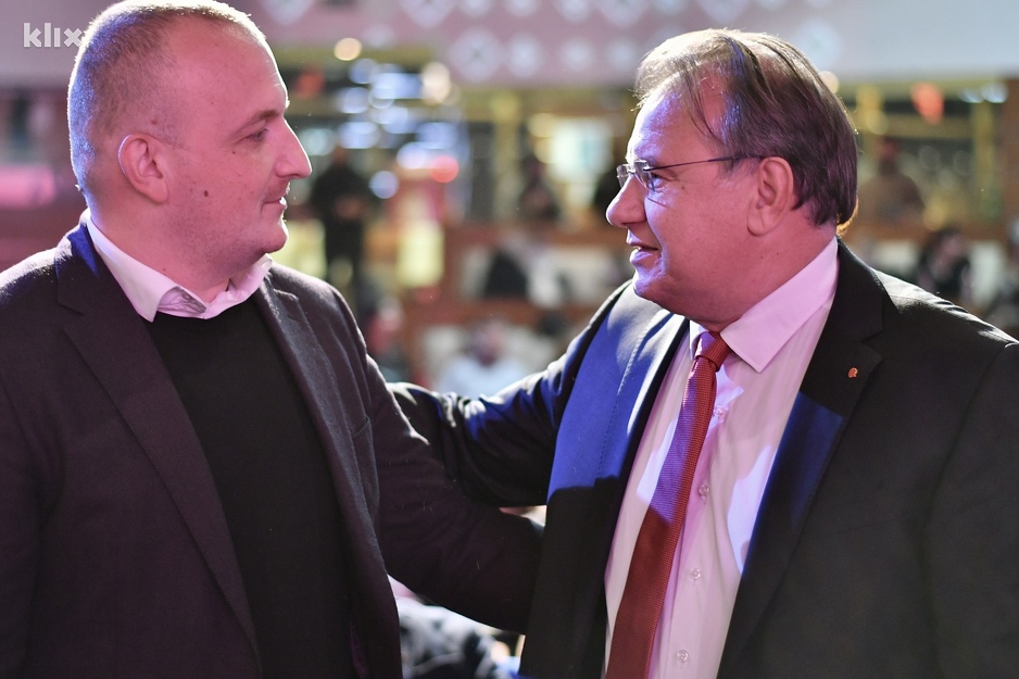 Žujović i Nermin Nikšić (Foto: I. Š./Klix.ba)