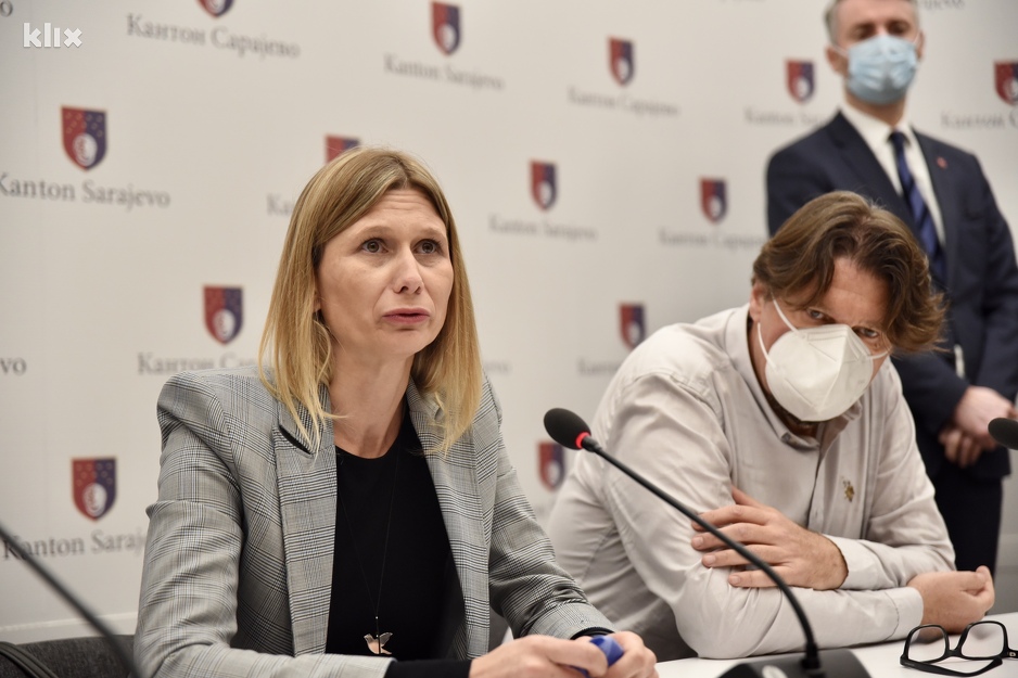 Elma Tataragić i Pjer Žalica (Foto: T. S./Klix.ba)