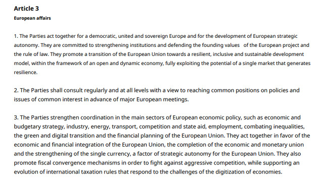 Dijelovi sporazuma (Foto:Screenshot)