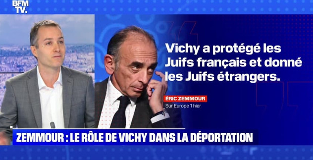 Zemmour poznat i po historijskom revizionizmu