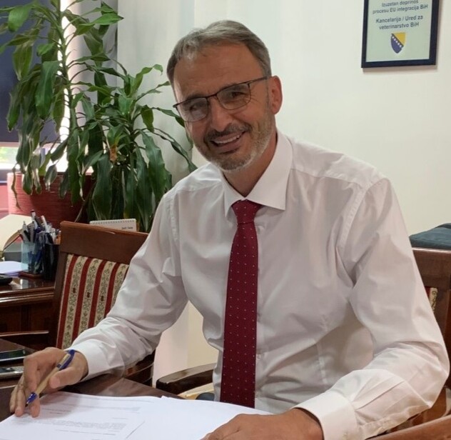 Saša Bošković, direktor
Ureda/Kancelarije za veterinarstvo BiH