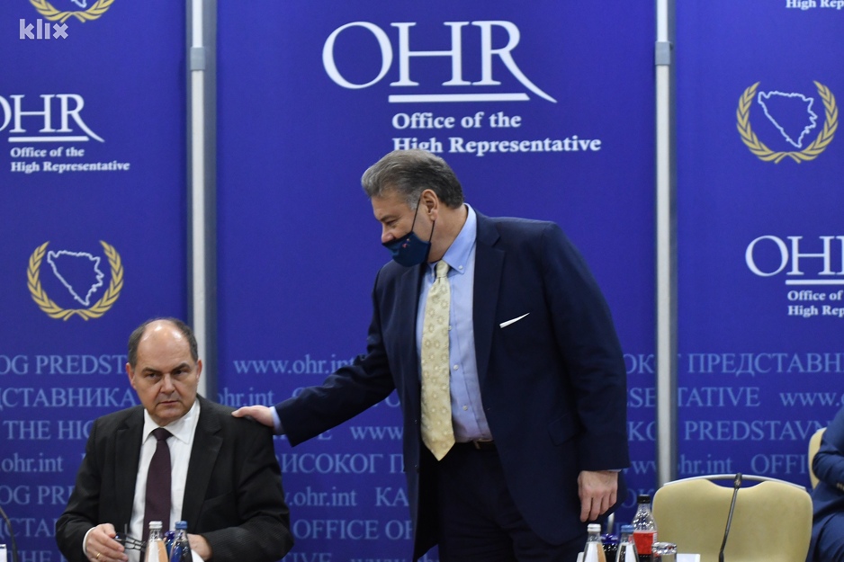 Christian Schmidt i Gabriel Escobar (Foto: T. S./Klix.ba)