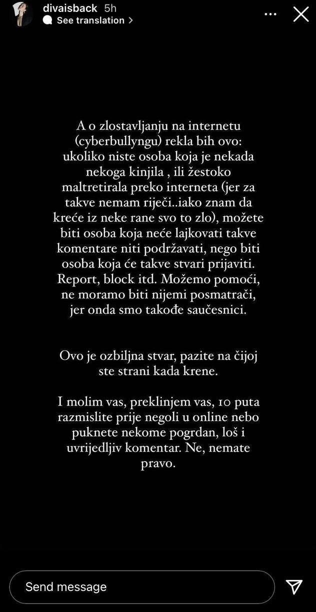 Foto: Instagram/divaisback