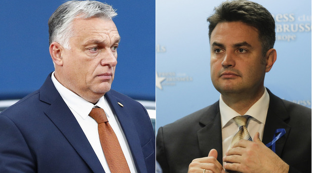 Viktor Orban i Peter Marki-Zay (Foto: EPA-EFE)