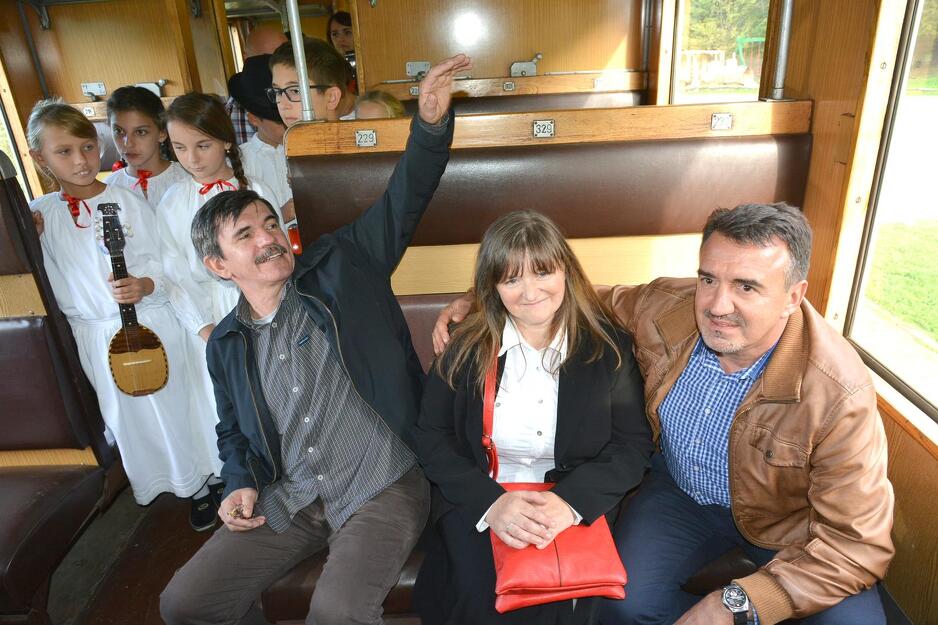 Slavko Štimac (Ljubo), Gordana Inkert (Draga) i Željko Malčić (Pero) 2016. godine (Foto: PIXSELL)