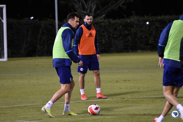 Trening Zmajeva u Los Angelesu (Foto: NS BiH)