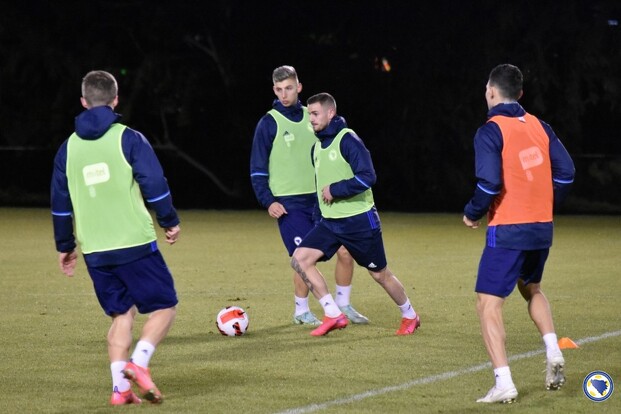 Trening Zmajeva u Los Angelesu (Foto: NS BiH)