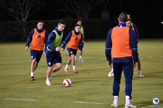Trening Zmajeva u Los Angelesu (Foto: NS BiH)