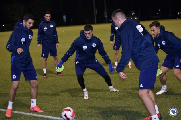 Trening Zmajeva u Los Angelesu (Foto: NS BiH)
