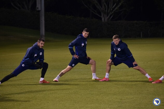 Trening Zmajeva u Los Angelesu (Foto: NS BiH)